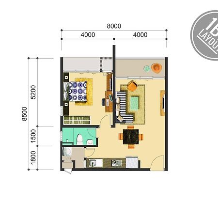 Jzstay - Atlantis Residences Melaka - 1Br & 2Br Ngoại thất bức ảnh